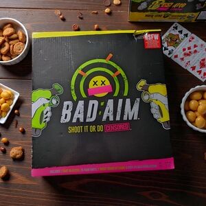 Wilder Games Bad Aim - Party Game The Hillarious Truth Or Dare Shootout!